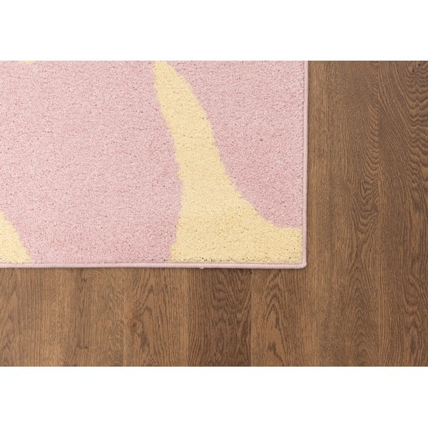 Kollane-roosa laste vaip 160x230 cm Hugsy Vanilla - FD-image-3