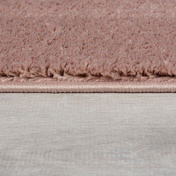 Roosa taaskasutatud kiududest koridorivaip 60x230 cm Sheen - Flair Rugs-image-4
