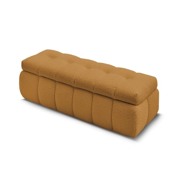 Sinepivärvi bukleekangast pink Mont Blanc - Bobochic Paris-image-2