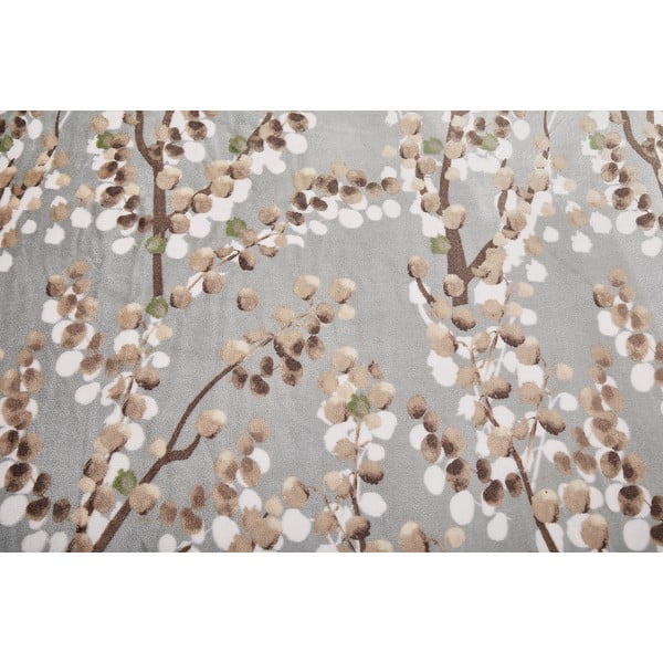 Hall üheinimese mikrofliisist voodipesu 140x200 cm Branches – My House-image-4