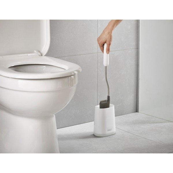 Valge plastikust tualetthari Flex Lite - Joseph Joseph-image-4