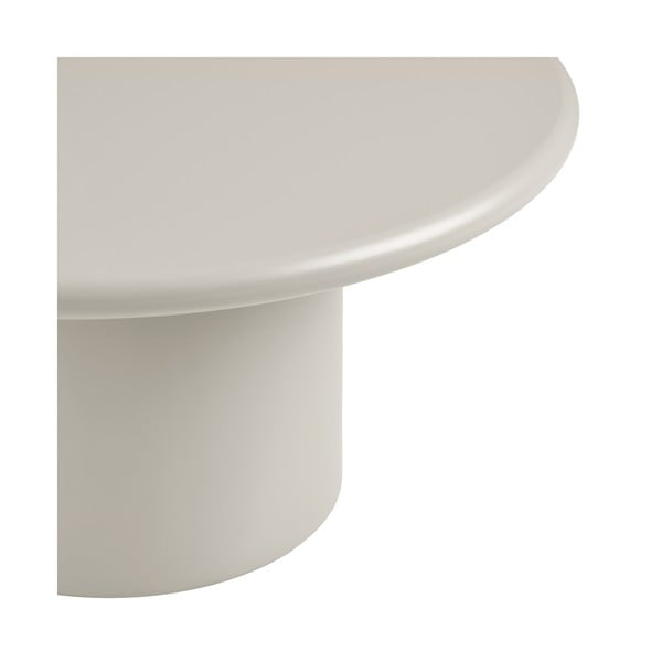 Kreem ümmargune diivanilaud ø 80 cm Nagano - House Nordic-image-2