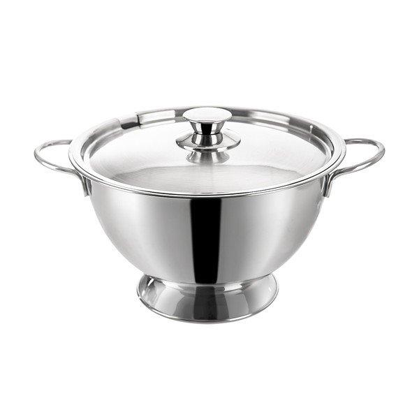 Roostevabast terasest kauss hõbedases värvitoonis ø 26 cm - Orion