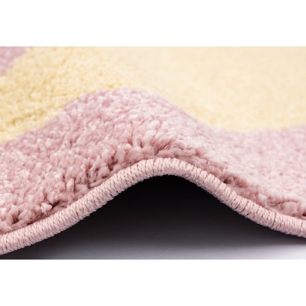 Kollane-roosa laste vaip 160x230 cm Hugsy Vanilla - FD-image-2