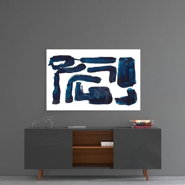 Klaasimaal Abstraktne, 110 x 70 cm Lines - Insigne-image-1