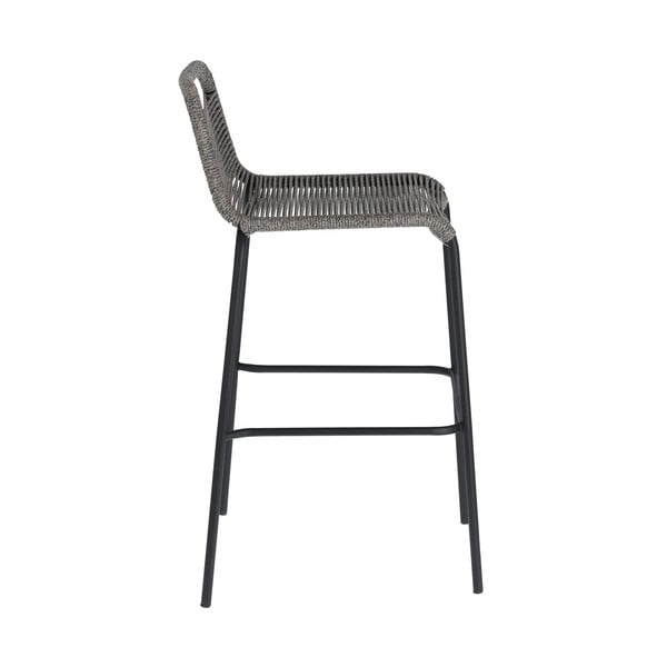 Hall teraskonstruktsiooniga baaritooli, kõrgus 74 cm Glenville - Kave Home-image-2