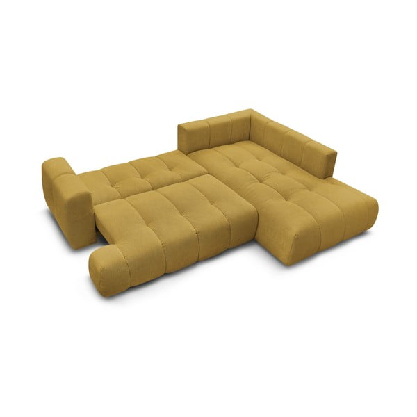 Sinepikarva nurgadiivanvoodi/panipaigaga (paremas nurgas/L-kujuline) Fuji - Bobochic Paris-image-4