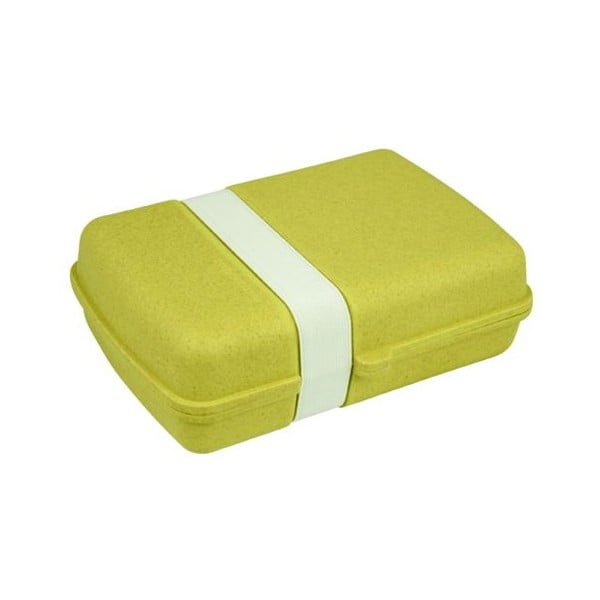 Svačinový box Zuperzozial, žlutý
