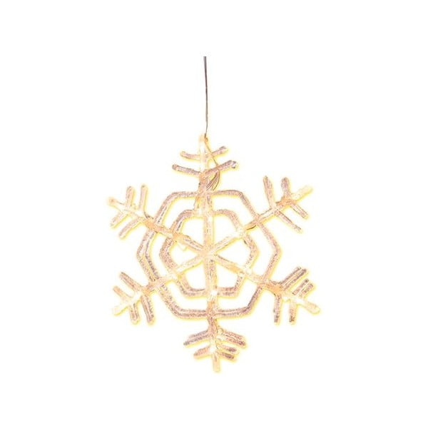 Závěsná svítící hvězda Best Season Crystal Snowflake, ⌀ 30 cm