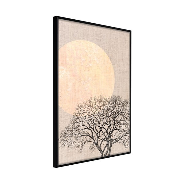 Plakat raamis, 40 x 60 cm Tree in the Morning - Artgeist