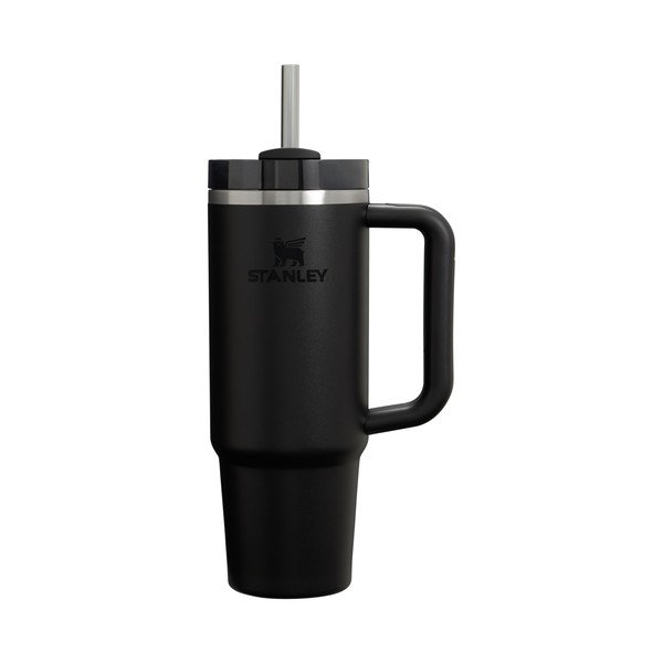 Must roostevabast terasest termospudel koos kõrrega 890 ml Quencher H2.O FlowState™ Tumbler Black 2.0 - Stanley