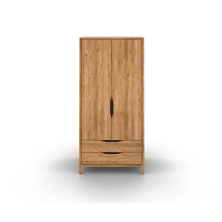 Tammepuidust riidekapp 96x188 cm Twig - The Beds