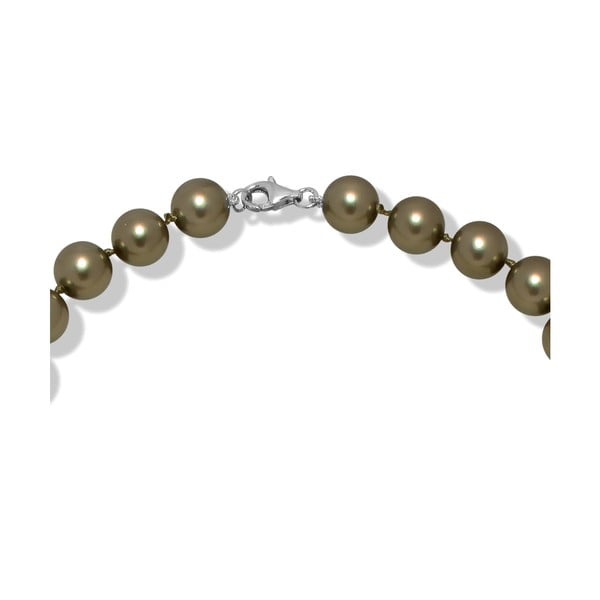 Zelený perlový náhrdelník Mara de Vida Only Me, délka 50 cm-image-1