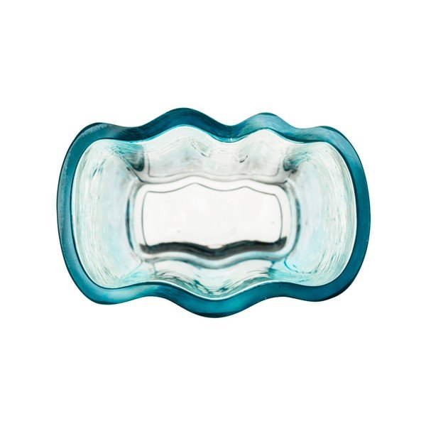 Tyrkysová váza Sagaform Sea Siluett, 26 cm-image-1