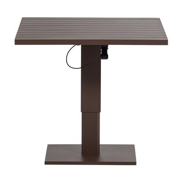 Metallist aia söögilaud 80x100 cm Tesso - WOOOD-image-2