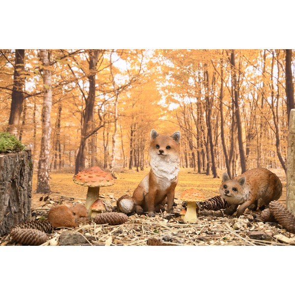 Polüresiinist aiakujuke Fox - Esschert Design-image-1