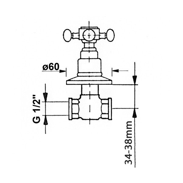 Pronks segistinupp Antea - Sapho-image-1