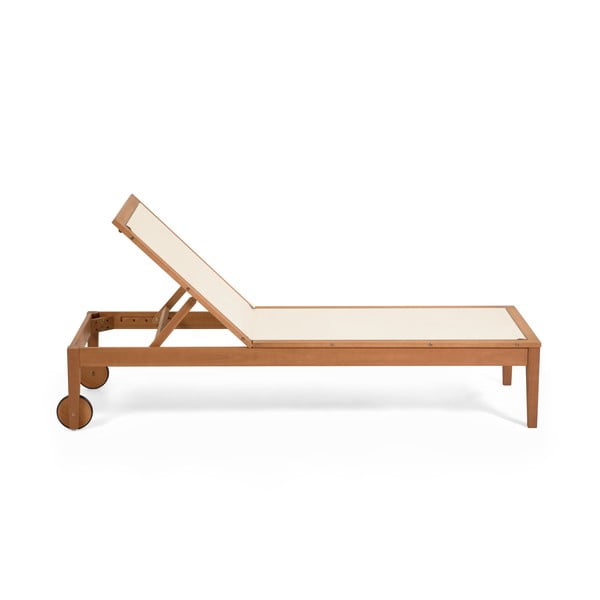 Eukalüptist valmistatud beež aialaua Caterin - Kave Home-image-3