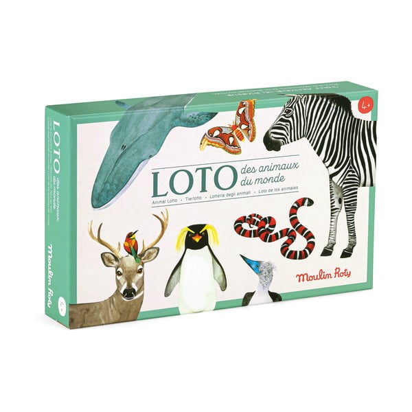 Lauamäng Loto Zvířátka - Moulin Roty-image-1