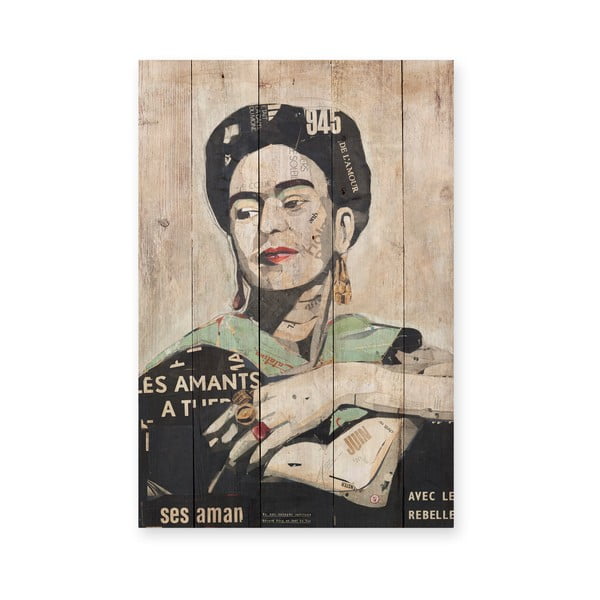 Puidust silt 40x60 cm Frida Les Amants - Madre Selva