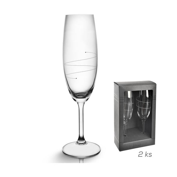 Vahuveiniklaasid 2tk komplektis 220 ml - Orion-image-2