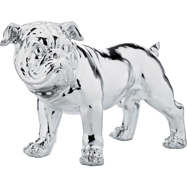 Dekoratiivne koera kuju hõbedast Bulldogi kuju Bulldogge - Kare Design