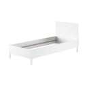 Valge männi täispuidust lastevoodi ilma voodipõhjata 90x200 cm Eva – Vipack