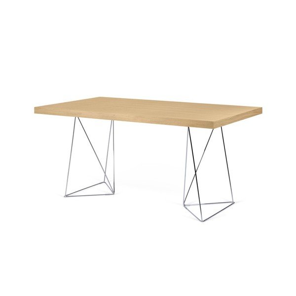 Helepruun laud, pikkus 180 cm Multi - TemaHome-image-4