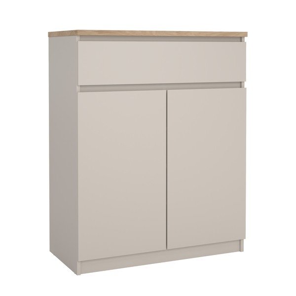 Kreemikas kummut 80x100x40 cm Naia - Tvilum