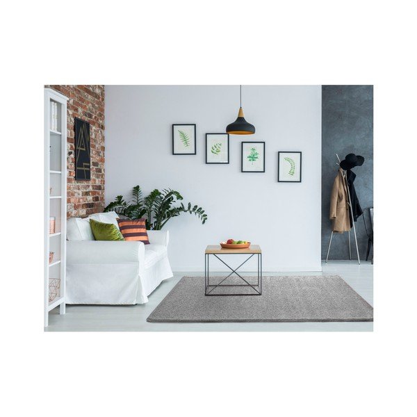 Šedý koberec Universal Liso Plata, 60 x 120 cm-image-1