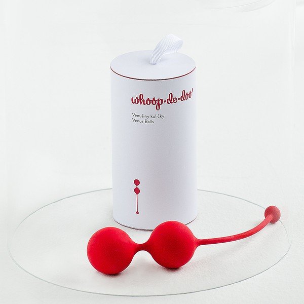 Punase disainiga Veenuse pallid , 65 g - Whoop.de.doo-image-1