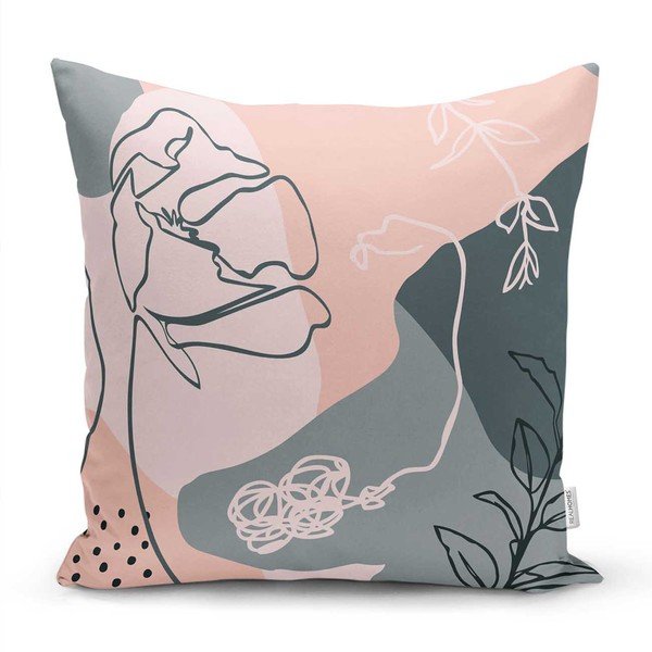 4 dekoratiivse padjapüüri komplekt Draw Art, 45 x 45 cm - Minimalist Cushion Covers-image-3