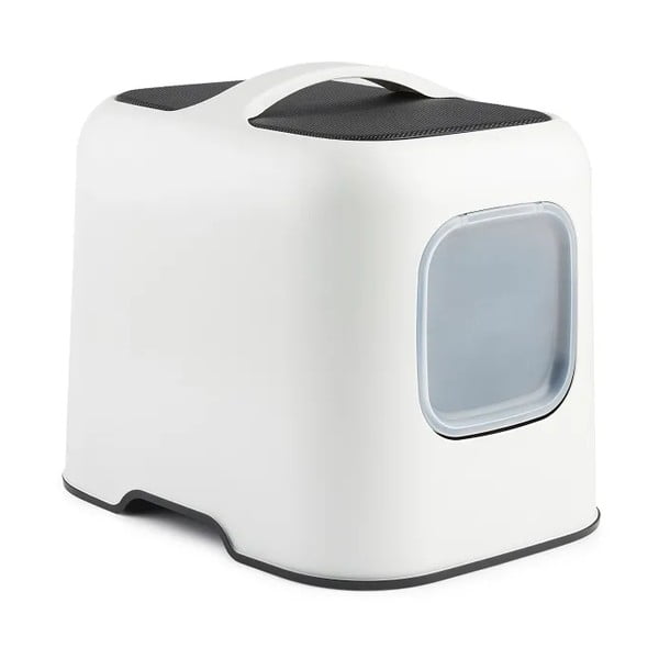 Valge kassi liivakasti ja kühvli komplekt Biala – Rotho-image-1