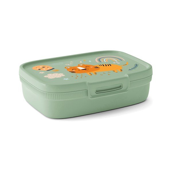 Roheline plastmassist laste suupistekarp - Curver