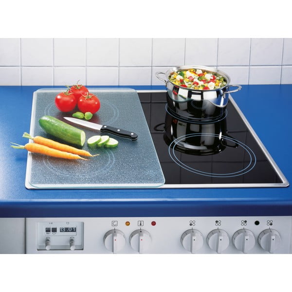 Klaasist pliidikatte komplekt 2 tk Transparent - Wenko-image-1