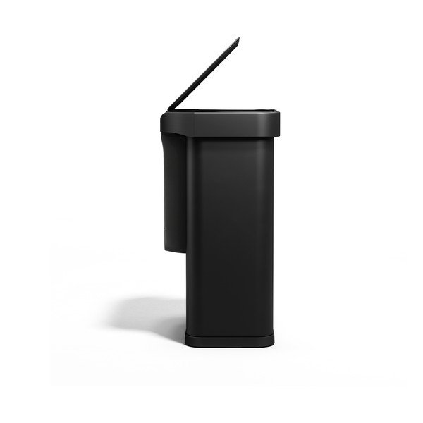 Must kontaktivaba terasest prügikast 58 l Sensor - simplehuman-image-4