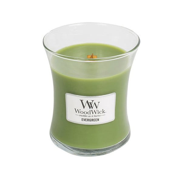 Lõhnaküünal Männiokste lõhn, 55 tundi kestev põlemine Evergreen - WoodWick