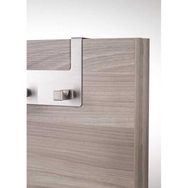 Hõbedane metallist uksehoidja 32 cm Yale - Tomasucci-image-3