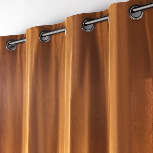 Pruun kardin 135x260 cm Twily - douceur d'intérieur-image-1