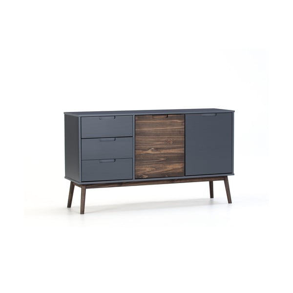 Antratsiit/tumepruun madal männi kapp 140x80 cm Nussa - Marckeric-image-3