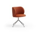 Oranžid pöörlevad söögitoolid, 2tk komplektis Mogi - Teulat