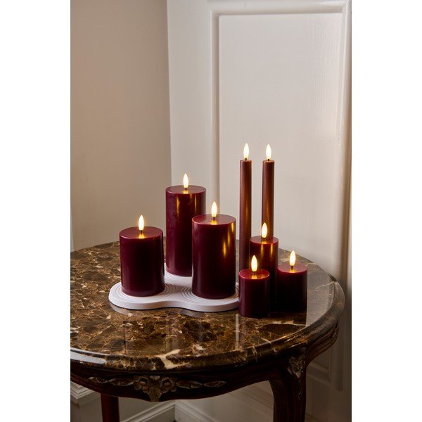 LED-küünlad 3-st komplektis (kõrgus 15 cm) Sille - Sirius-image-1