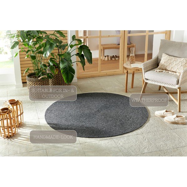 Hall ümmargune välivaip ø 150 cm - NORTHRUGS-image-4