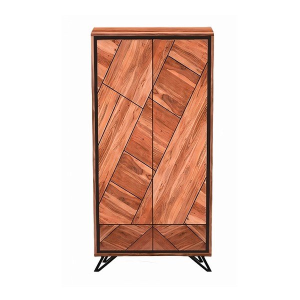 Akaatsiapuidust riidekapp 90x181x40 cm Ambala - Interia Home & Living
