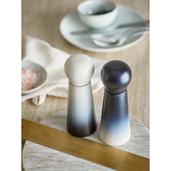 Valged/sinised puidust veskid 2 tk Hyman - Bloomingville-image-1