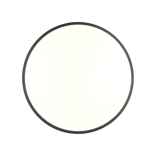 Must-valge LED laevalgusti ø 38 cm Loody - Reality-image-3