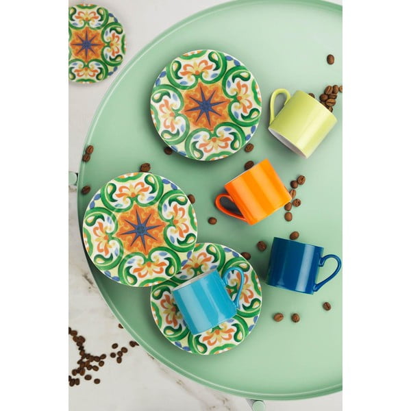 Portselanist tassid 4 tk 0,1 l komplektis - Hermia-image-1