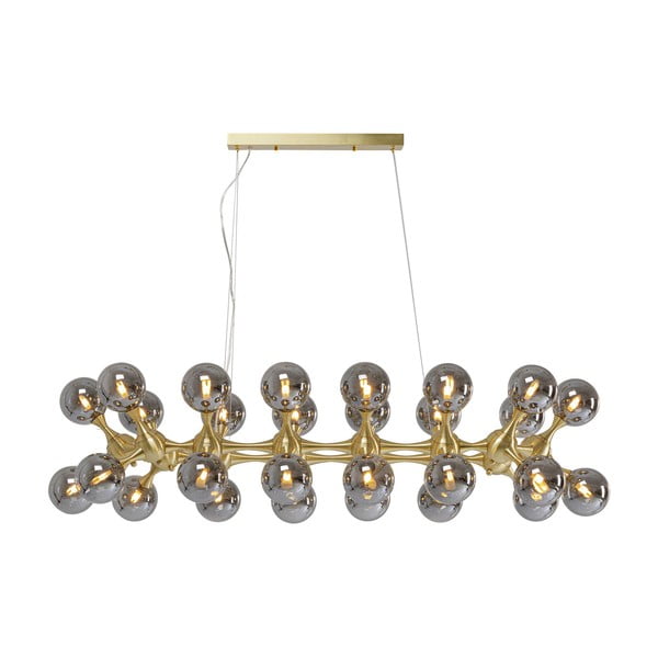 Rippvalgusti hallikas-kuldne ø 12 cm Atomic - Kare Design-image-2