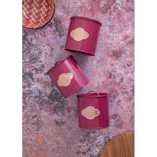 Punasest terasest toidupurgid 3 komplektis - Kitchen Craft-image-2