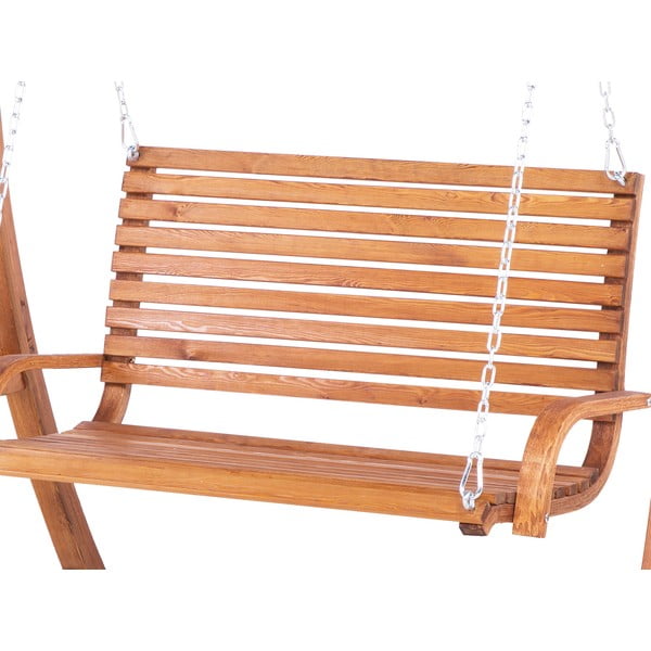 Zahradní dřevěná houpačka s přístřeškem Monobeli Swingy-image-4